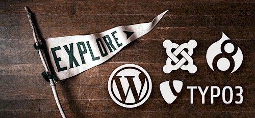 Kampf der CMS-Titanen: WordPress, Joomla, Drupal, TYPO3