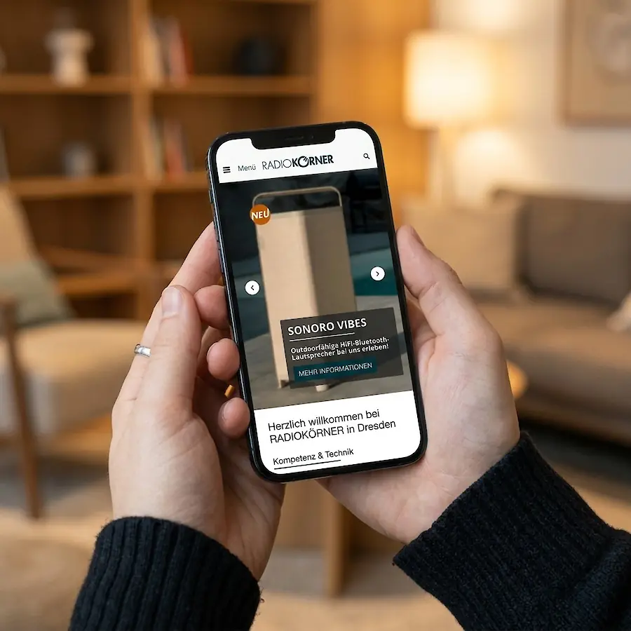 Mobile Shopping: Intuitive Bedienbarkeit und stabiler Checkout auf allen mobilen Endgeräten.